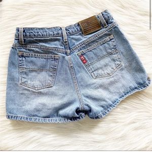 Vintage 90s Polo Ralph Lauren HighRise Denim Short